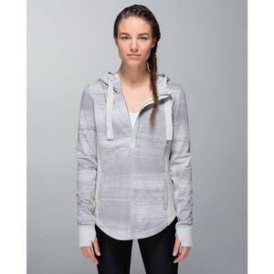 Lululemon Post Sweat Pullover Hooded Sweatshirt - Size: 8